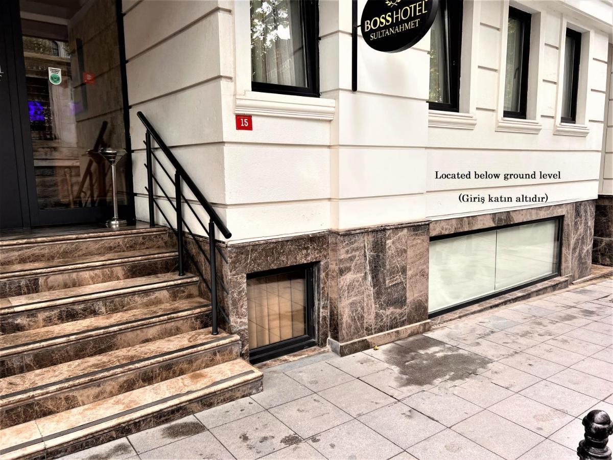 Boss Hotel Sultanahmet Istanbul Exterior foto