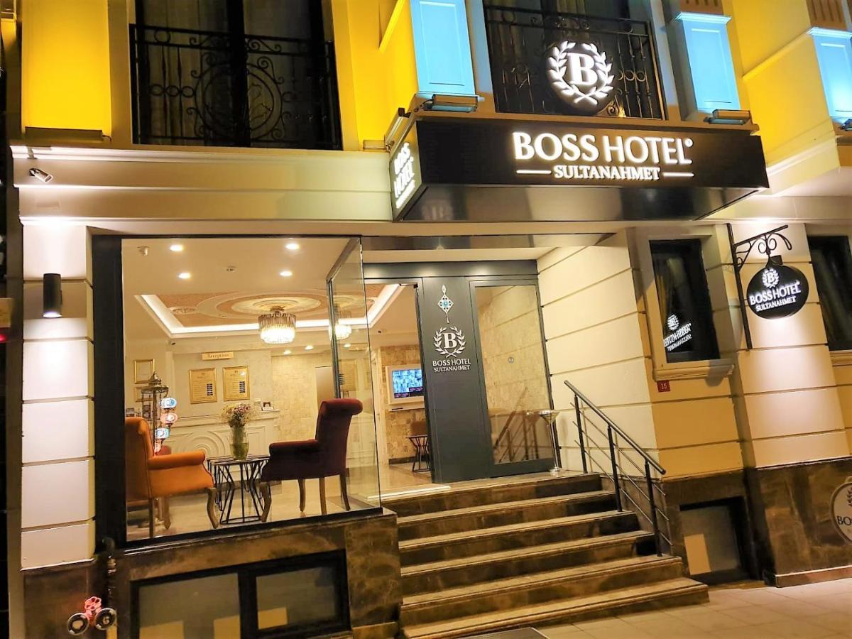 Boss Hotel Sultanahmet Istanbul Exterior foto